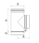 PSLXT90 - T Parçası 90º