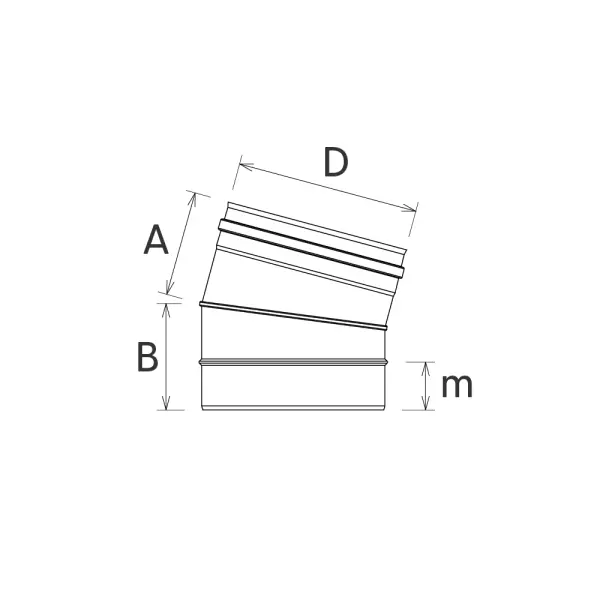 SLXD15 - 15º Dirsek