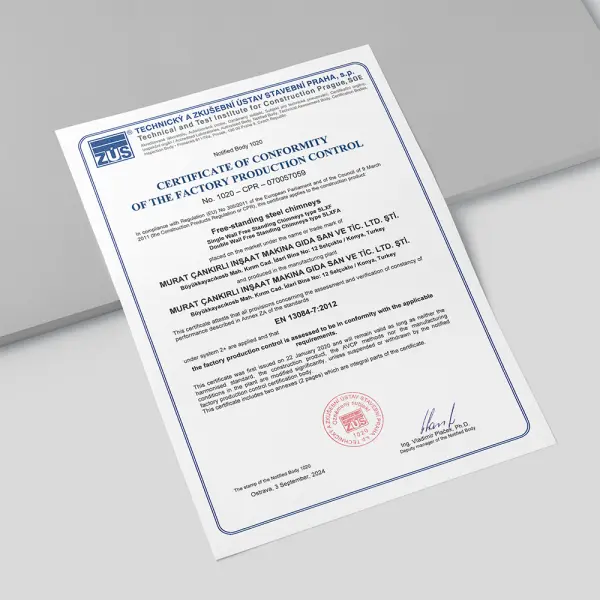 Certification CE F