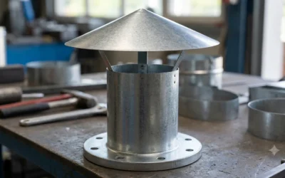 Was ist Regenhaube mit Flansch?